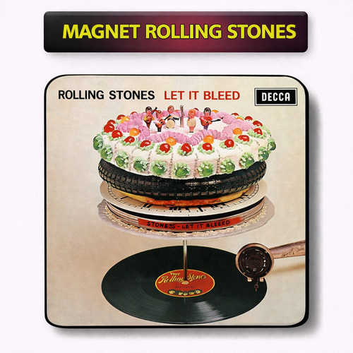 Magnet rolling stones - rolling, –