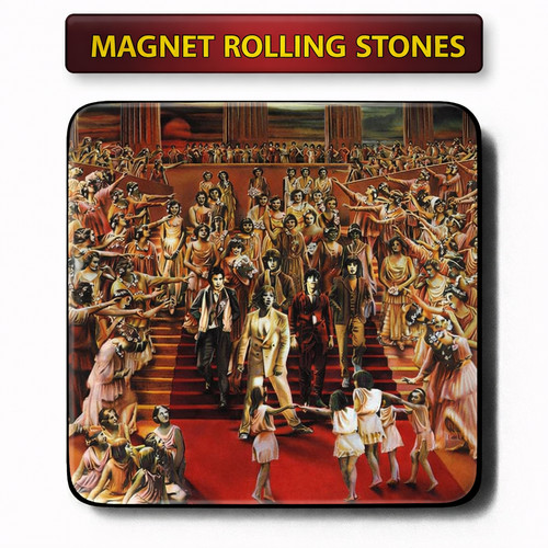 Magnet rolling stones - magnet,