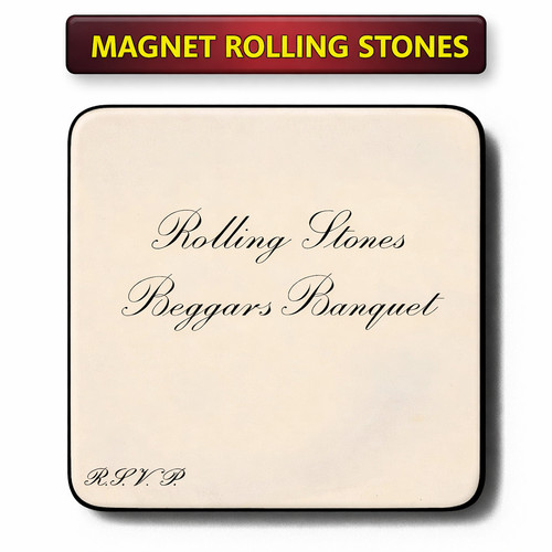 Magnet rolling stones - rolling,